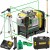 DEWALT DCE089D1G Laser krzyżowy akumulatorowy 10,8V zielony + akcesoria + Statyw + Tyczka