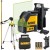Laser zielony krzyżowy DeWALT DW088CG + Statyw DE0881T + Tyczka 3,6m
