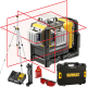 Laser krzyżowy 3x360 czerwony 20m 2,0Ah DeWALT DCE089D1R + Statyw DE0881T