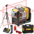 DEWALT DCE089D1R Laser krzyżowy akumulatorowy 10,8V czerwony + akcesoria + Statyw