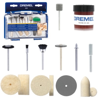 DREMEL Zestaw do czyszczenia / polerowania 684, 20szt.