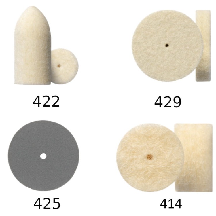DREMEL Szczotki do polerowania, 684