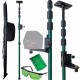 Tyczka rozporowa aluminiowa do laserów GT-320 3,2 m + okulary zielone + tarcza zielona