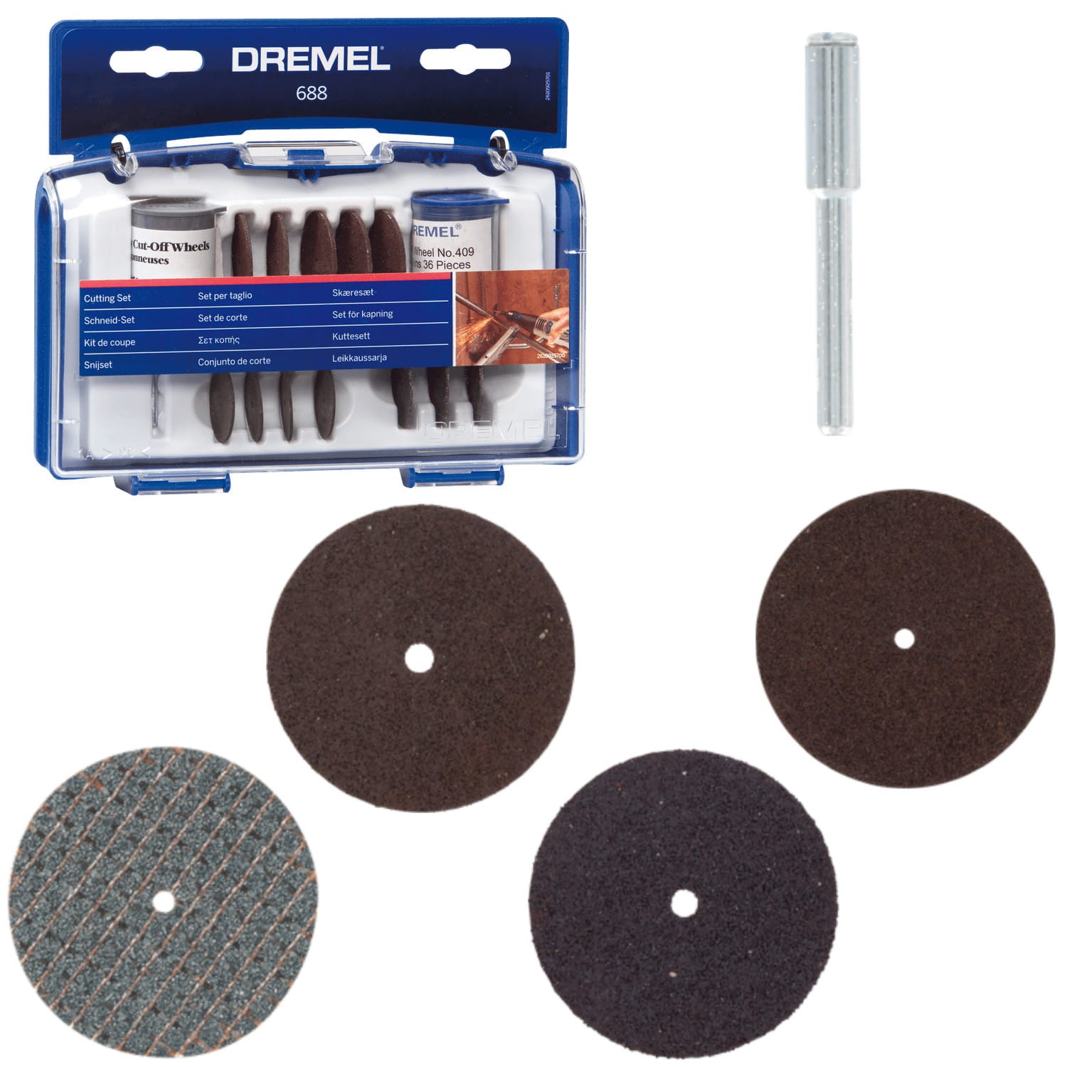DREMEL Zestaw do cięcia 688, 68szt.