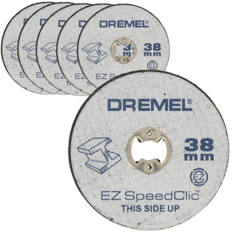 DREMEL Tarcze tnące do metalu EZ SpeedClic. 38 mm 5 szt.