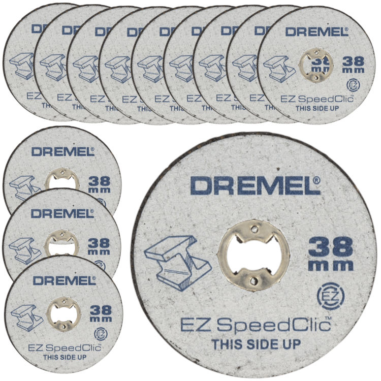 DREMEL Tarcze tnące do metalu EZ SpeedClic. 38 mm 12 szt.