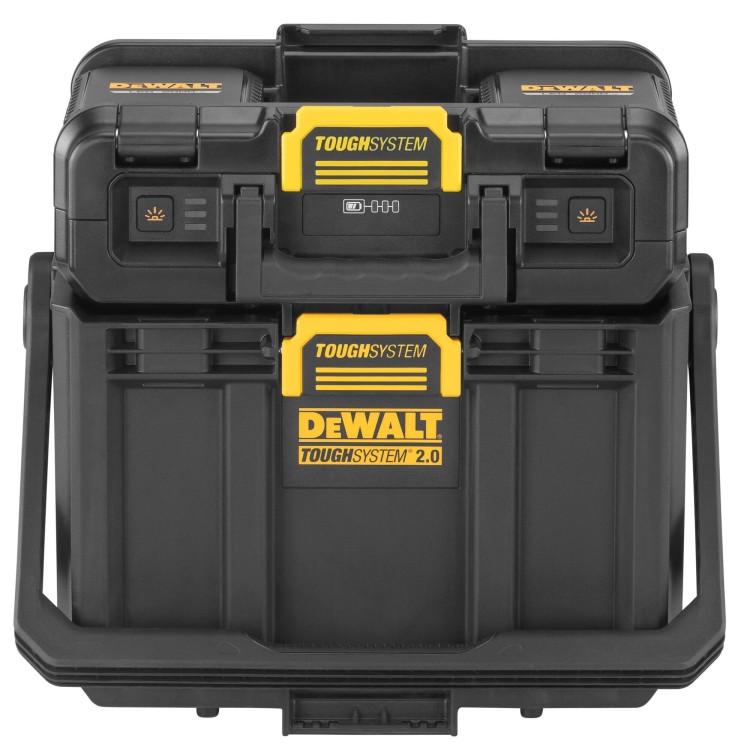 DEWALT Skrzynia  TOUGHSYSTEM 2.0 z lampą LED, 40W, 4000lm