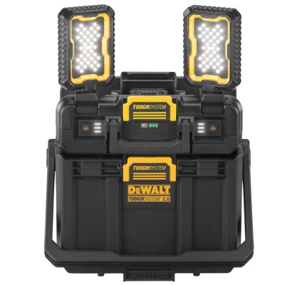 DEWALT Skrzynia narzędziowa TOUGHSYSTEM 2.0 z lampą LED, 40W, 4000lm