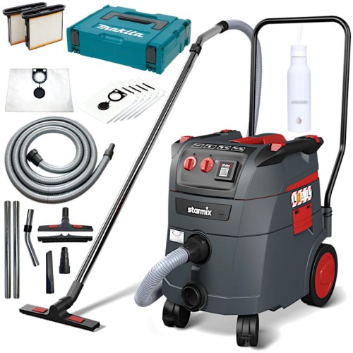 STARMIX Odkurzacz przemysłowy iPulse L-1635 Top + walizka Makita + akcesoria + butelka Gratis