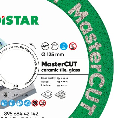DISTAR Tarcza diamentowa  125mm 1A1R V 125 MASTERCUT