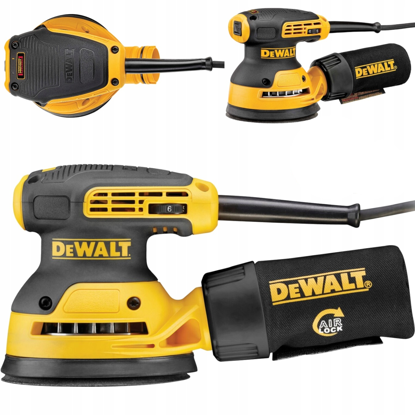 DEWALT DWE6423 Szlifierka mimośrodowa 280W 125mm