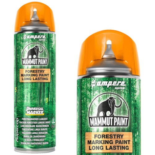 AMPERE Farba do znakowania drewna 500ml pomarańczowa Universal Marker