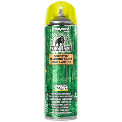 AMPERE Farba do znakowania drewna 500ml żółta