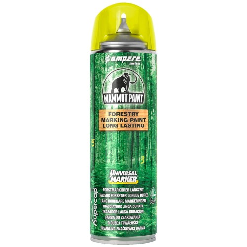 AMPERE Farba do znakowania drewna 500ml żółta