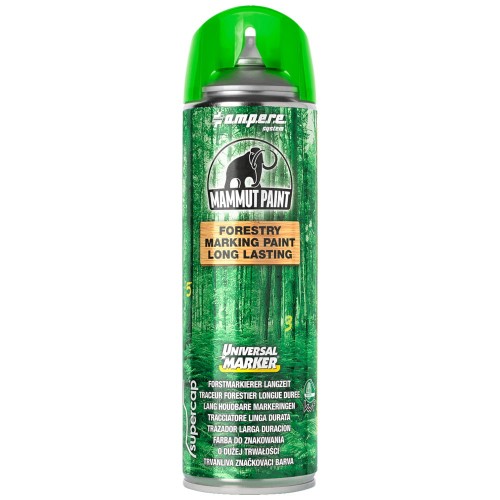 AMPERE Farba do znakowania drewna 500ml zielona