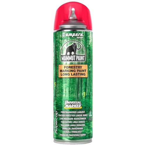 AMPERE Farba do znakowania drewna 500ml różowa