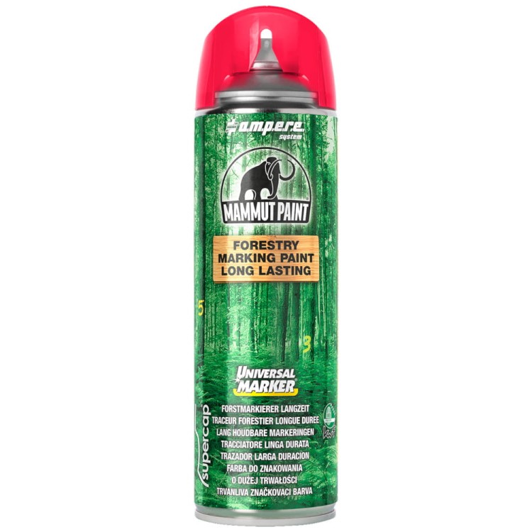 AMPERE Farba do znakowania drewna 500ml różowa