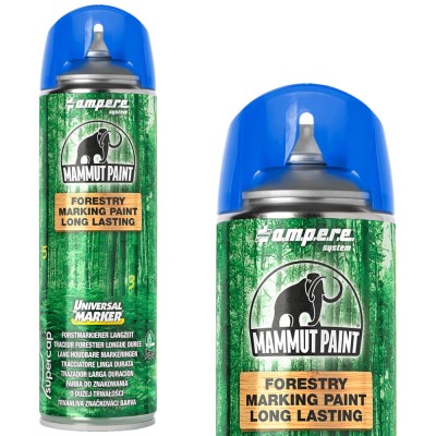 AMPERE Farba do znakowania drewna 500ml niebieska Universal Marker