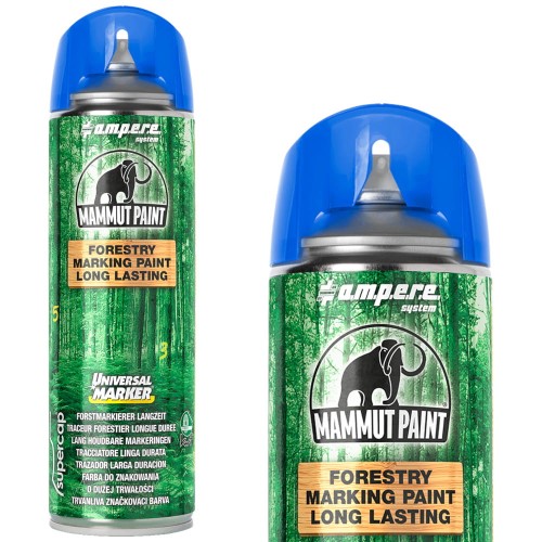 AMPERE Farba do znakowania drewna 500ml niebieska Universal Marker