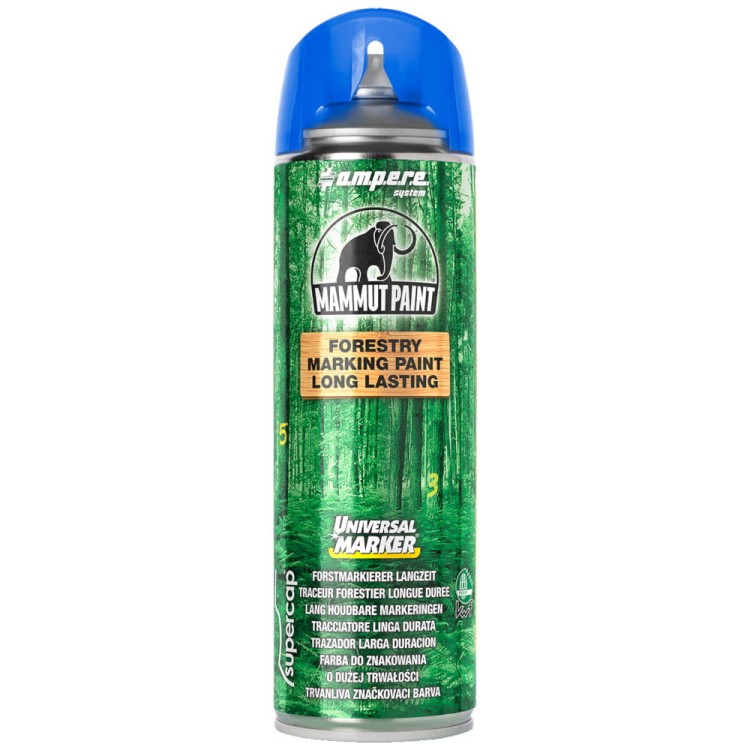 Spray Farba do znakowania drewna niebieska