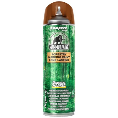 Spray Farba do znakowania drewna brązow