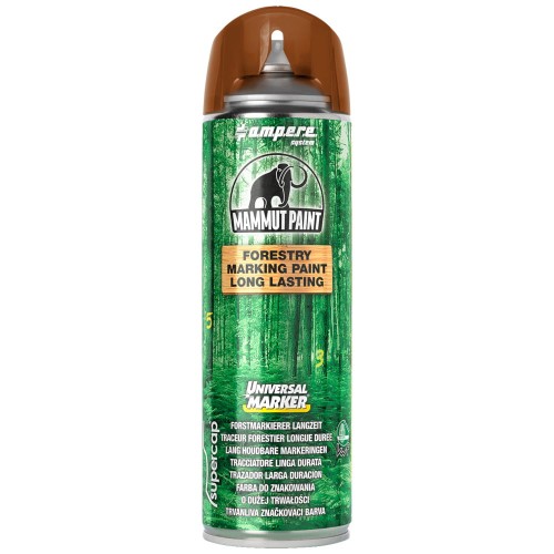 Spray Farba do znakowania drewna brązow