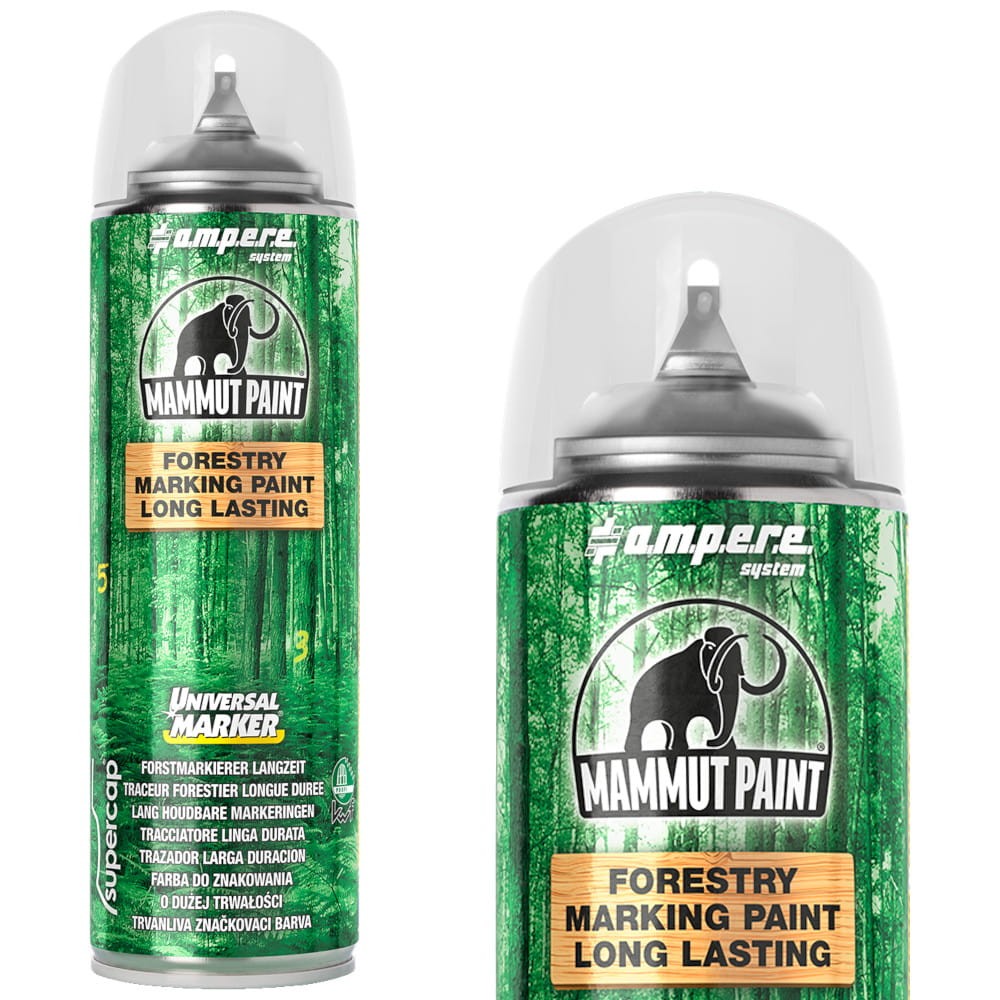 AMPERE Farba do znakowania drewna 500ml biała Universal Marker
