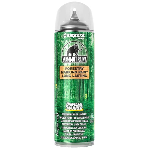 AMPERE Farba do znakowania drewna 500ml biała