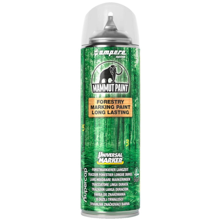 AMPERE Farba do znakowania drewna 500ml biała