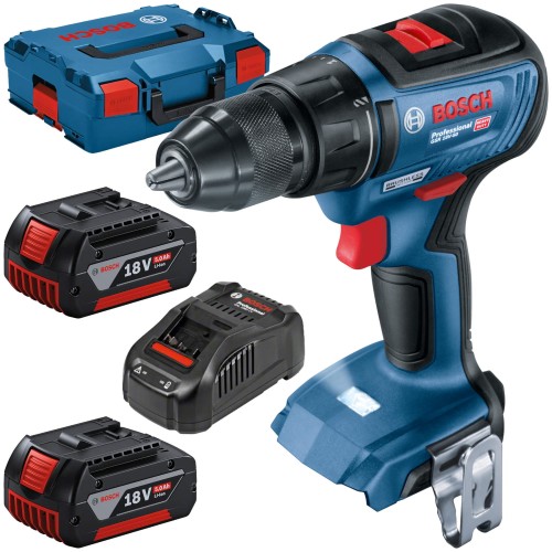 Wiertarko wkrętarka 18V 2x 5,0Ah 50Nm Bosch GSR 18V-50