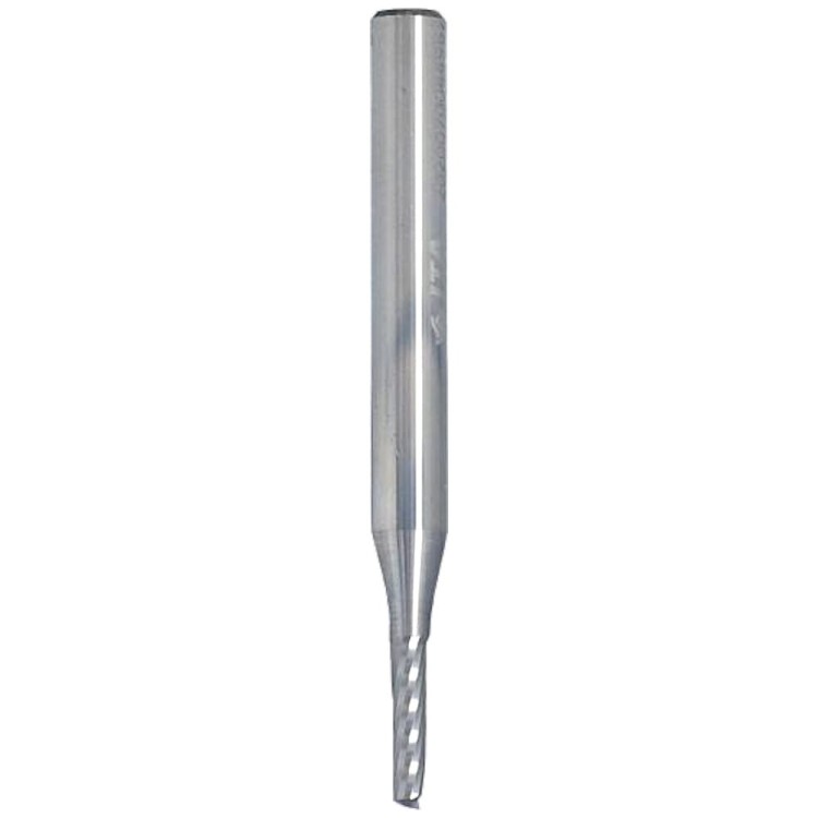 Frez spiralny wykańczający do PLEXI, akrylu, tworzyw sztucznych VHM Z1 D=3 I=12 L=60 S=6 ITA Tools ST28.03.012.060.06RE