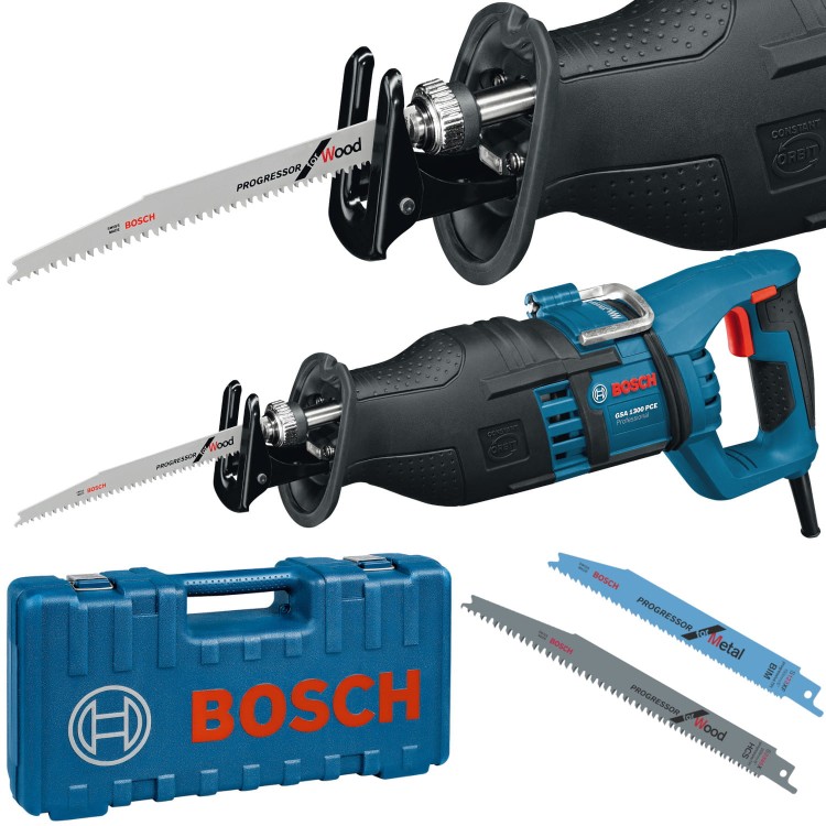 Piła szablasta 1300W Bosch GSA 1300 PCE 2xbrzeszczot + walizka