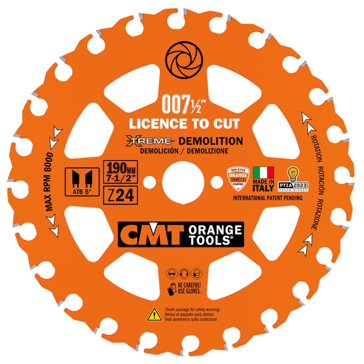 Tarcza do drewna 190x30mm CMT 286.790.24M