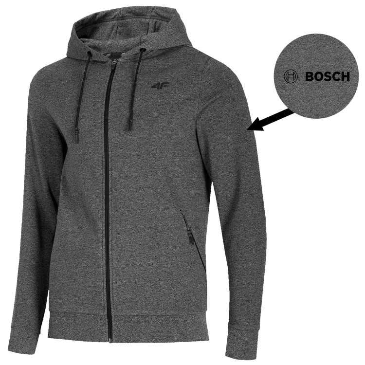 Bluza z kapturem rozpinana 4F