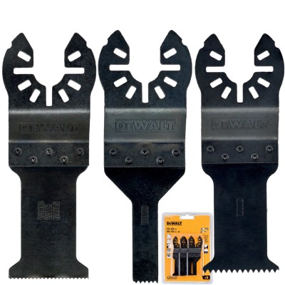 DEWALT DT20713 Zestaw brzeszczotów do drewna 3szt. MultiTool