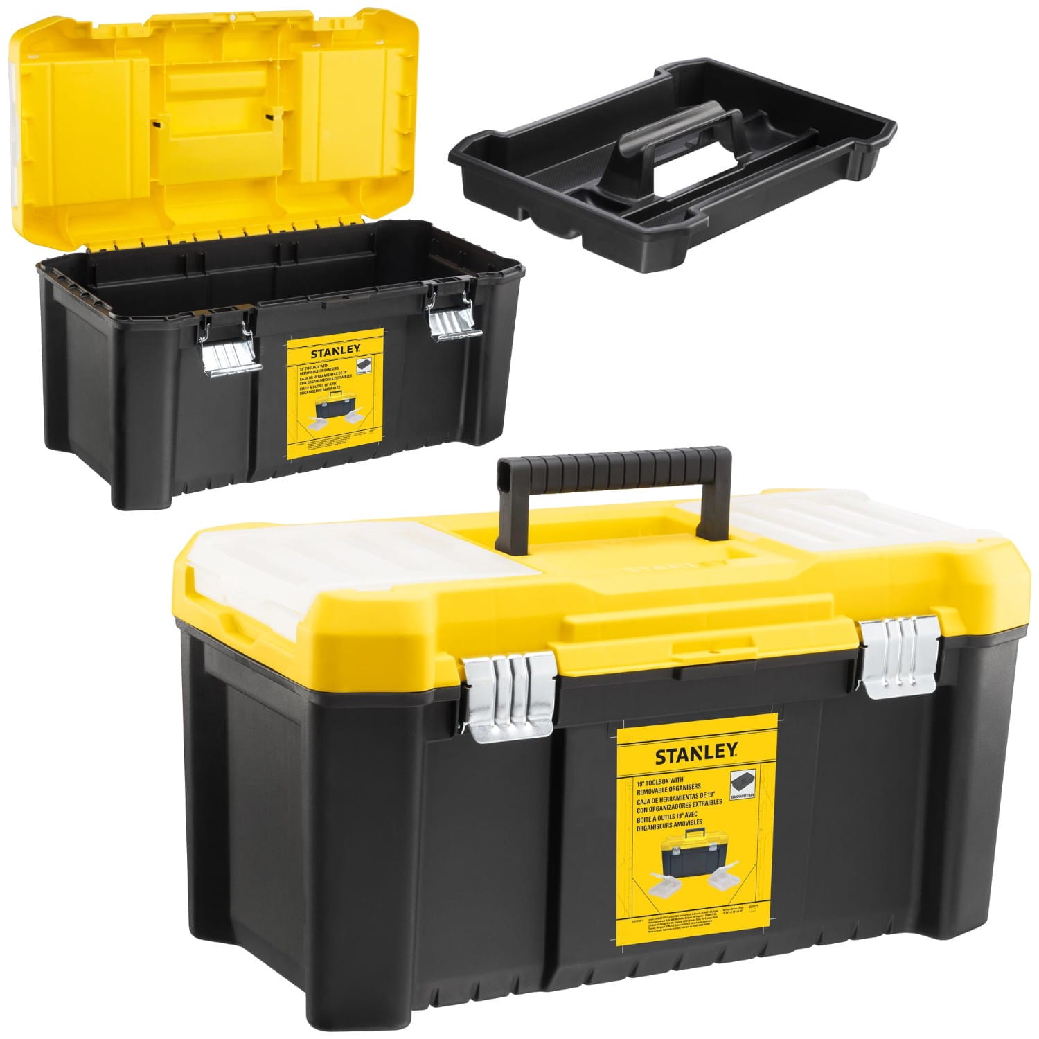 Skrzynia narzędziowa z organizerami Essential 19" Stanley STST75787-1