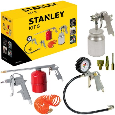 Zestaw narzędzi pneumatycznych 8el. Stanley 9045865STN