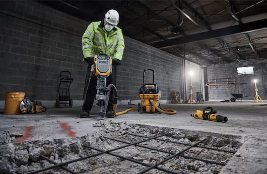 DEWALT D25966 Młot wyburzeniowy  41J HEX 28mm - zastosowanie