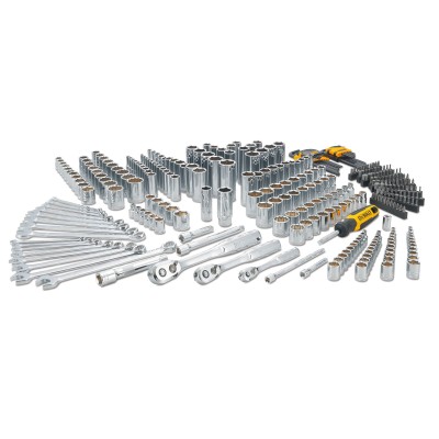 Zestaw narzędzi dla mechaników DEWALT DWMT45341-1 klucze nasadki 341el.