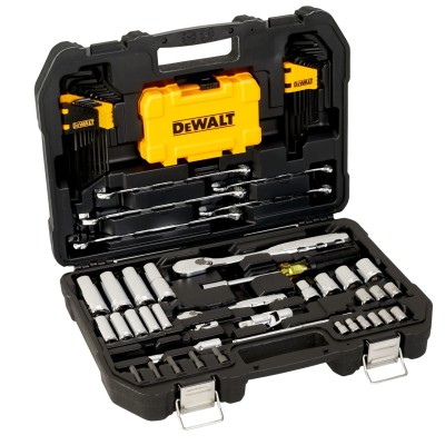 Zestaw narzędzi dla mechaników DEWALT DWMT73800-1 klucze nasadki 89el.