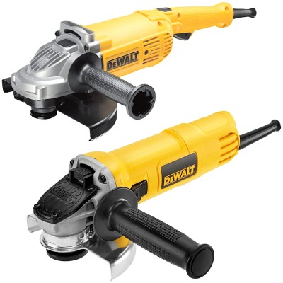 DEWALT Zestaw Szlifierek kątowych 900 / 2200W 125 / 230mm DWE4157 + DWE492