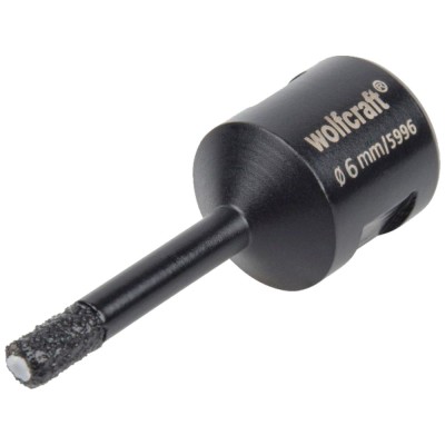 Otwornica diamentowa do płytek 6mm Wolfcraft 5996000