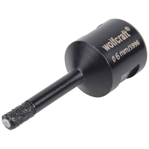 Otwornica diamentowa do płytek 6mm Wolfcraft 5996000
