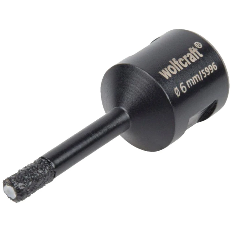 Otwornica diamentowa do płytek 6mm Wolfcraft 5996000