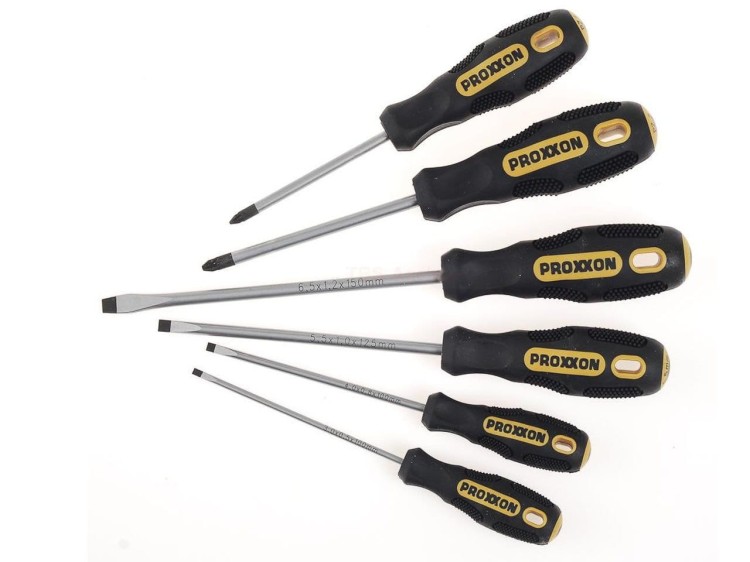 PROXXON 22604 Zestaw 6 wkrętaków PH + Płaskie FLEX-DOT