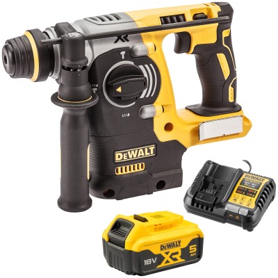 DEWALT DCH273N Młotowiertarka akumulatorowa 18V SDS-Plus + akumulator 5Ah + ładowarka