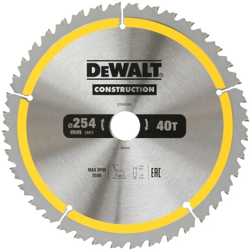 Tarcza pilarska DeWALT DT90249