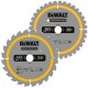 DEWALT 2x Tarcza pilarska do drewna 165x20mm 24/26z DT90270