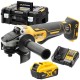 DEWALT DCG406 Szlifierka kątowa bezszczotkowa 1x5.0Ah + ładowarka + skrzynia
