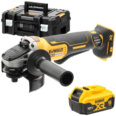 DeWALT Szlifierka kątowa 125mm 18V 1x 5,0Ah TSTAK DCG406